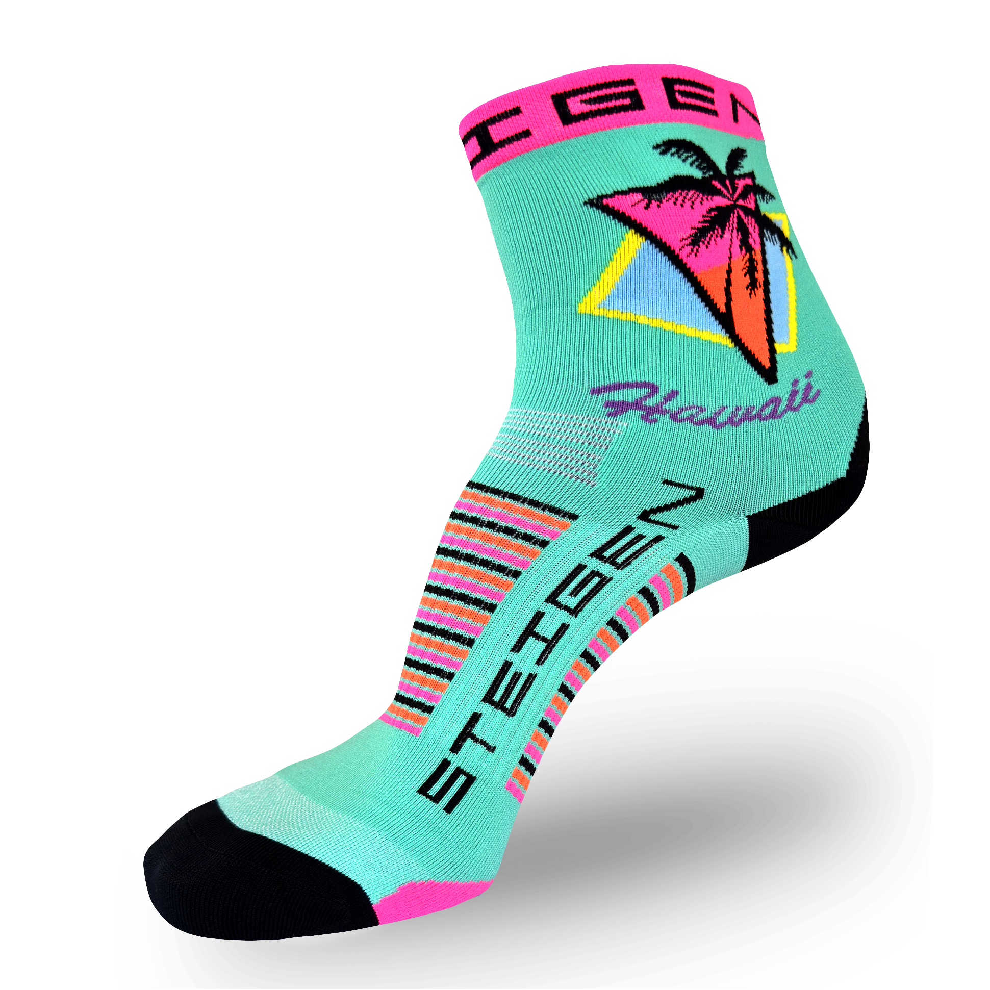 Hawaii Running Socks ½ Length