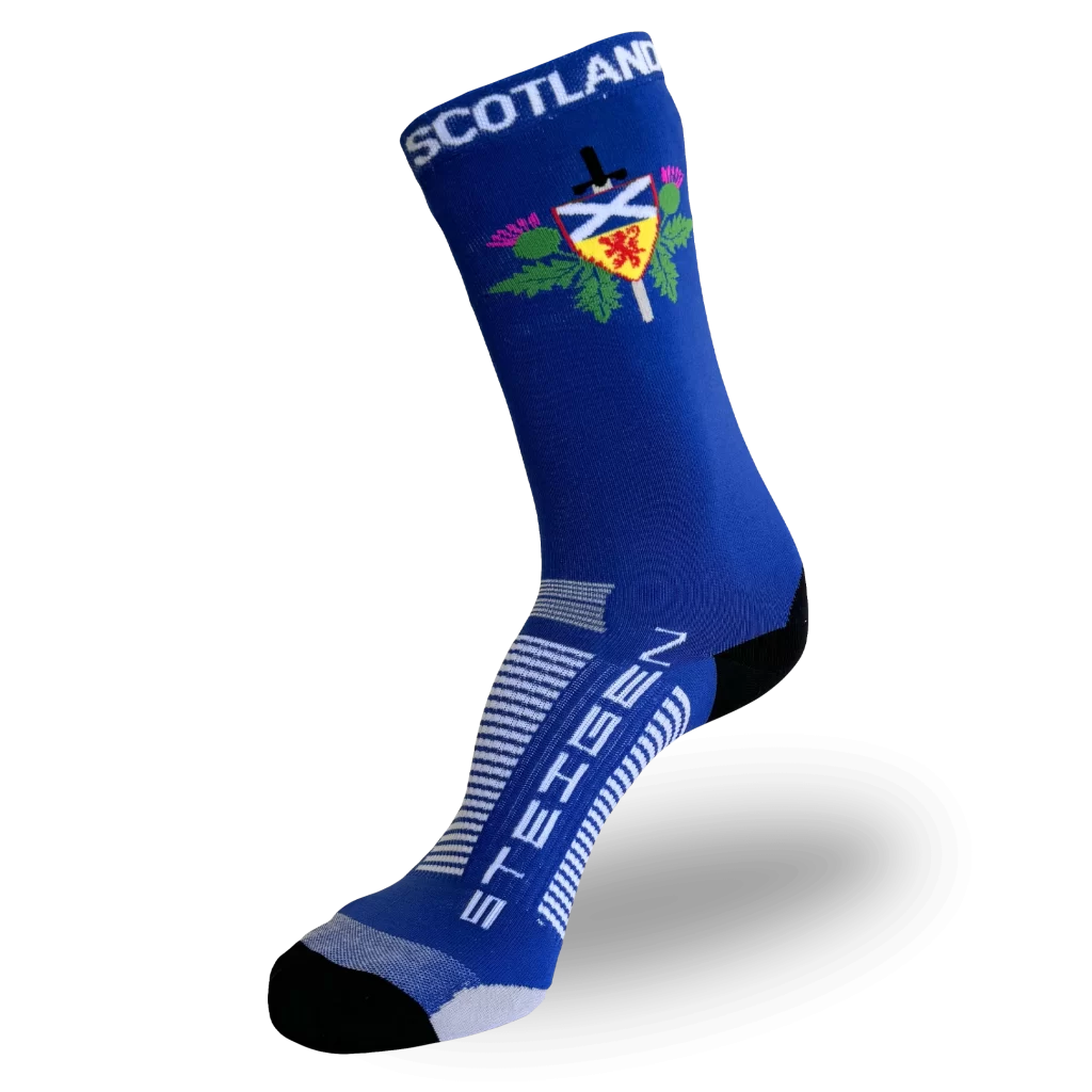 Scotland Running Socks ¾ Length