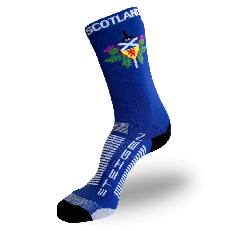 Scotland Running Socks ¾ Length