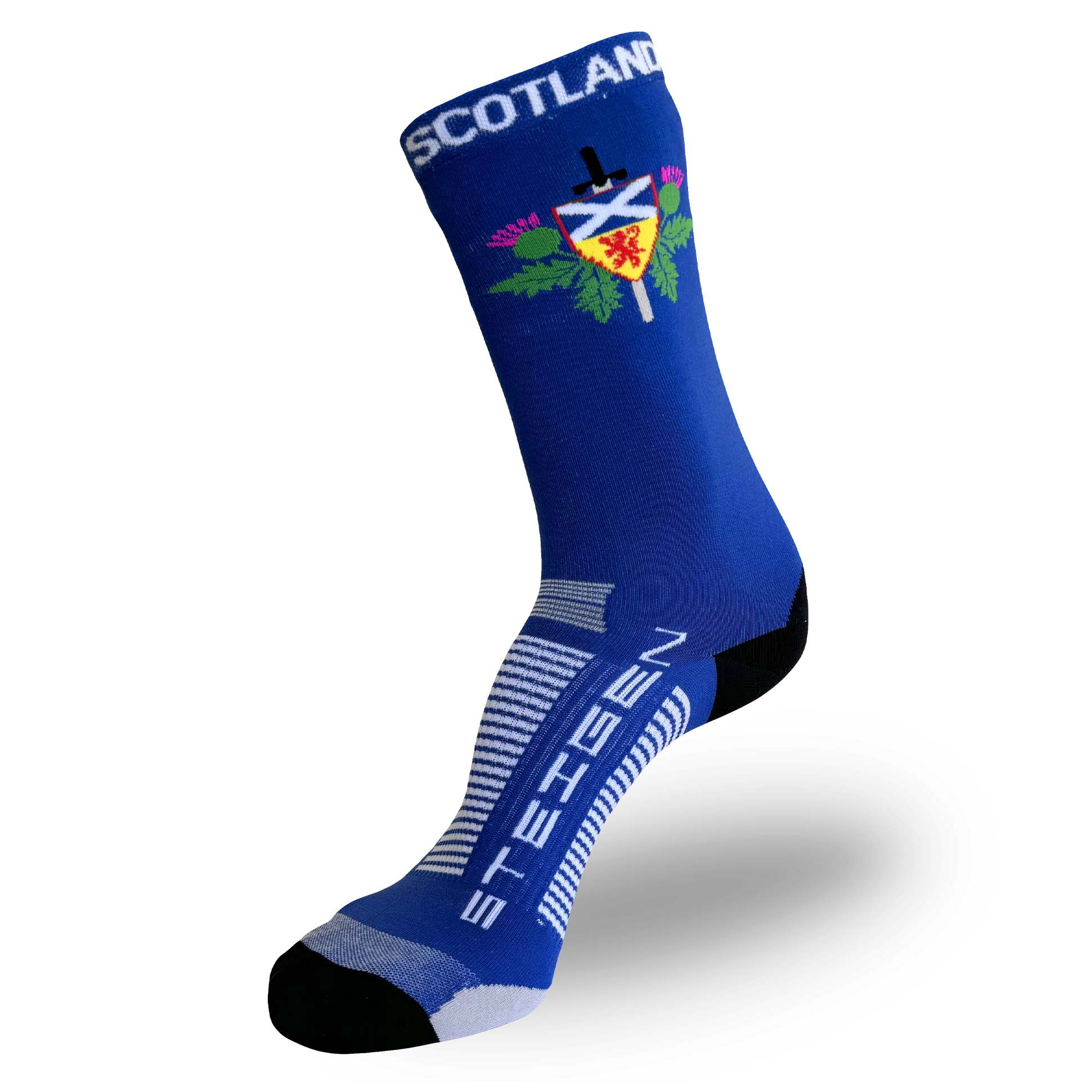 Scotland Running Socks ¾ Length