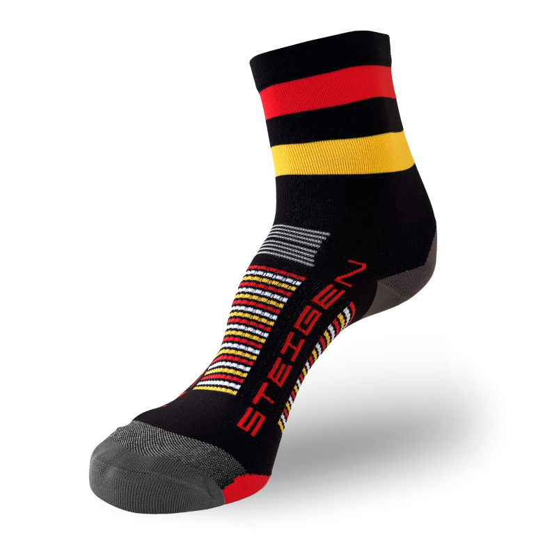 Fort Black Running Socks ½ Length