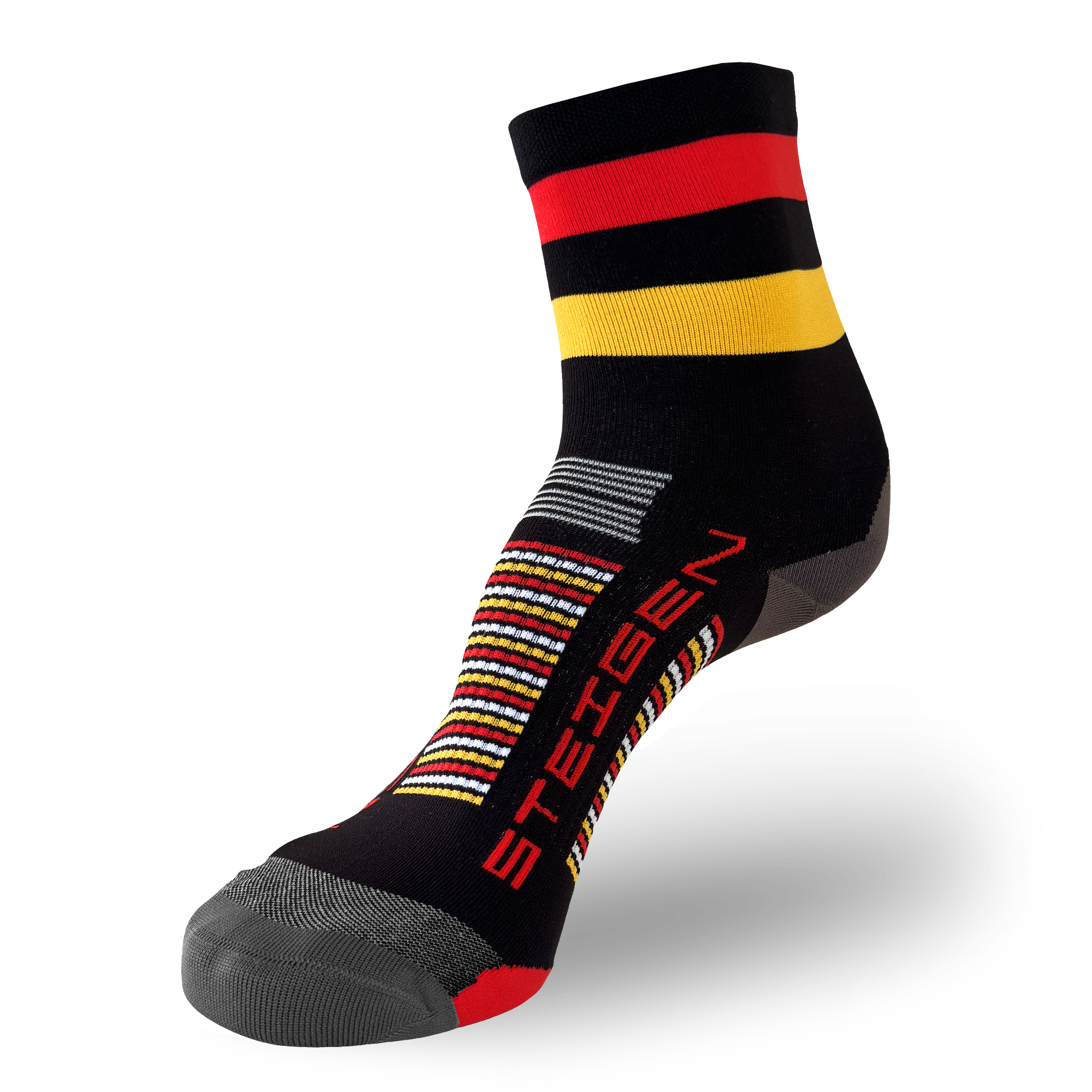 Fort Black Running Socks ½ Length