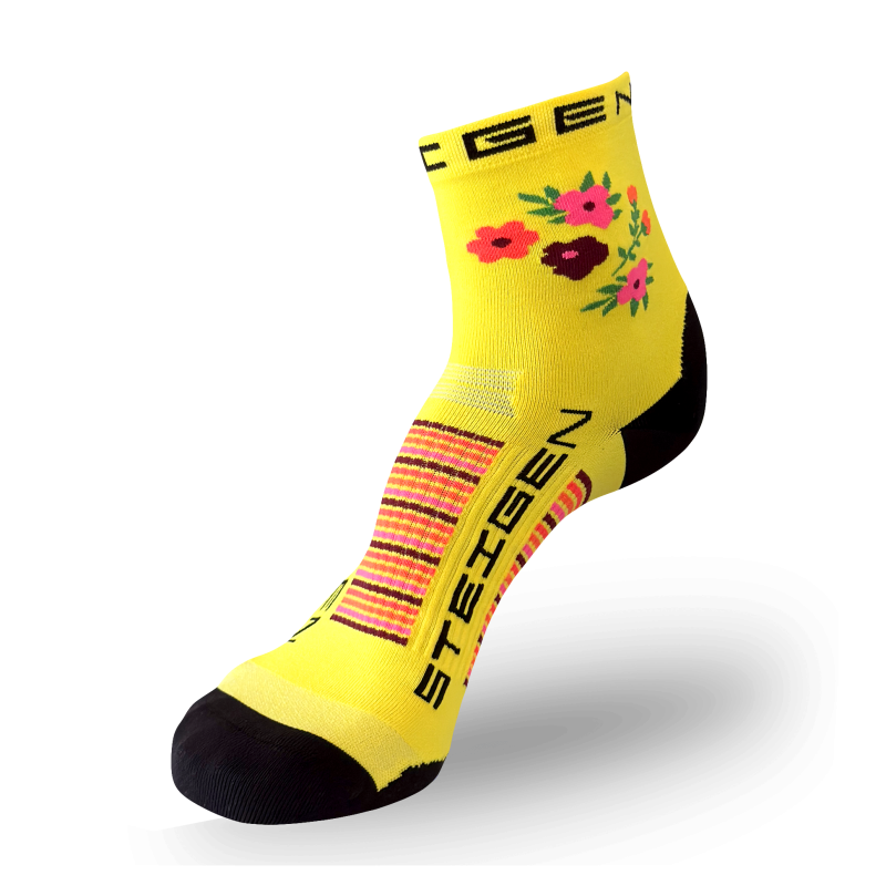 Floral Running Socks ½ Length
