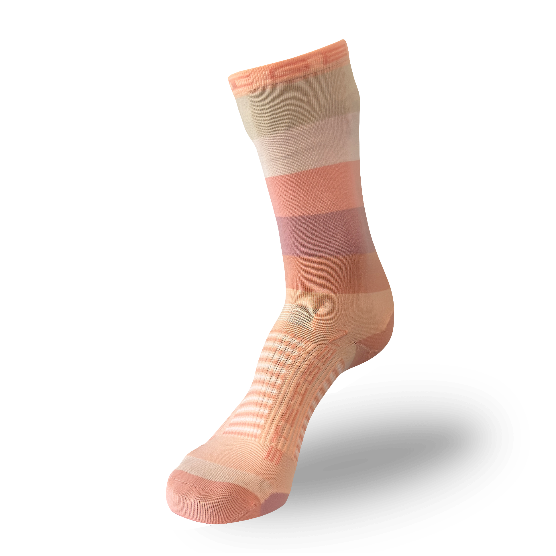 Berry Bloom Running Socks ¾ Length